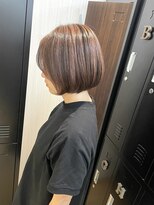 ギフト ヘアー サロン(gift hair salon) 【ピンクベージュボブハイライト】原口健伸