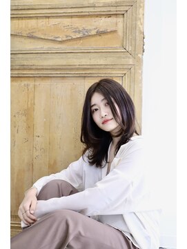 リノナ(Linona) ★小顔効果カット インナーカラー 髪質改善 ハイライト 韓国