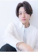 波巻きスパイラルパーマ束感ウルフビジネスセンターパート