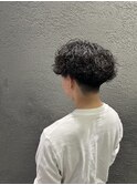 メンズ 波巻きパーマ(強め)