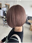 透け感ブラウン