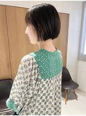 "久保田"ぷつっとボブミニボブ10代20代30代顔まわりカット