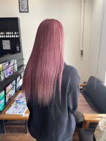 ヘアーワークス ボナ(HAIR WORKS bona.)&nbsp;サラ艶ロングストレート 大人かわいい透明感カラー