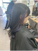 パープルイヤリングカラー