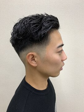 コハク(kohak) 7:3フェードカット【kohak/natsumi】