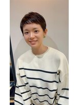 ホヌン 茅ヶ崎(Honnun)&nbsp;柔らかパーマ×ベリーショート/茅ヶ崎