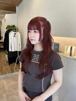 ウタリ(utari)&nbsp;ブリーチなしワインレッド【難波 桜川/ブライツカラー】