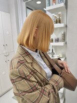 ガガ 心斎橋(GAGA)&nbsp;韓国/ハイトーンカラー/ワンホンヘア/レイヤーカット/髪質改善