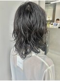 20代30代40代大人可愛いデジタルパーマナチュラルくせ毛風