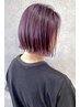 カット+ワンブリーチWカラー+3stepトリートメント&中間ケア_￥15000