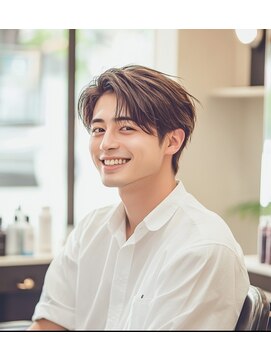 メンズ ルシードスタイル アウラ 松戸市五香(LUCIDO STYLE Aura) メンズスタイル【五香#メンズカット#＜理容室＞#ブリーチ#眉毛】