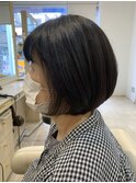 艶ボブグラデーションボブ40代50代60代ボリュームアップカット