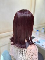 アソビ 表参道(ASOBI) ラベンダーピンク/小顔/ワンレン/髪質改善/前髪