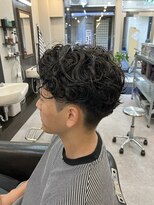 バックボーンバーバー 立川北口店(BACK.BONE.BARBER)&nbsp;ミクスチャーパーマスタイル