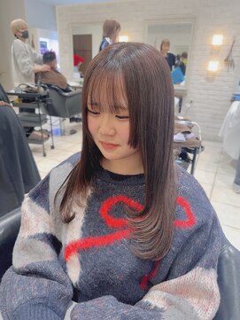 ルグランシャトー(Le grand chateau) レイヤーカット×ココアブラウン