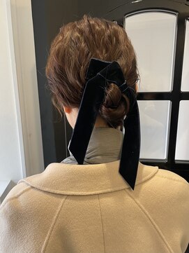 メルシー(merci.) 大人っぽゆるシニヨン