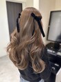アイドットプラス 表参道(i.+omotesando) ブリーチ無で作る【明るめベージュ】重ねていくと色落ちも可愛く