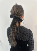 【ヘアセット】ふわふわ編み下ろし