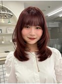 顔まわりザクザクレイヤー
