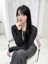 コア 銀座(COA)&nbsp;ロングレイヤー/グレージュカラー/似合わせカット/縮毛矯正