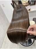 【Lana】艶美髪シフォンベージュ　艶髪　髪質改善カラー