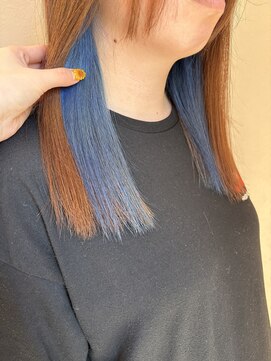 アヴァンス ジェイアール和歌山店(AVANCE.) インナー×ブルーアッシュ