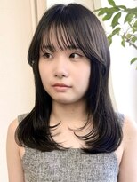 ユキ 八事(yukii) くびれヘア/アプリコットオレンジ/ハイライトカラー/八事