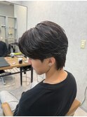 ニュアンスパーマ/フェザーパーマ/リバースセンターパート