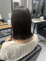 ジェニーバイメノン(JENNIE by Menon)&nbsp;ボブ　切りっぱなし