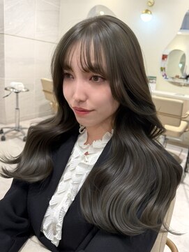 ミズチャーム(Ms.CHARM) 【高瀬陽介】オリーブグレージュ×レイヤーカット