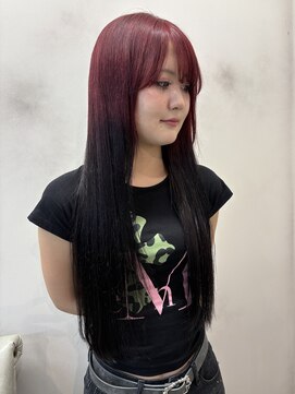 ボルドーブラック！大人気ルーツカラー◎