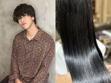 髪質改善ストレート＆透ける艶髪カラーは戸山を★オトナ女子に大好評★