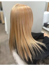 ケイ美容室&nbsp;光を味方にするミルキーゴールド