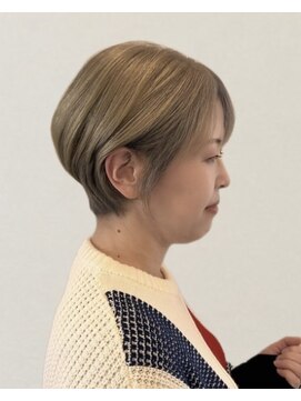 ソレ 森田店(SOLE.) 癖、ボリューム、白髪が気にならなくなるショートボブ