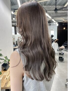 キラ 原宿(KILLA) #ブリーチなしダブルカラー#グレージュ#ブラウン#ベージュ