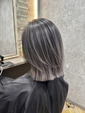 ラビマーニ 吹田店(Labimani) 【Labimani】寒色系バレイヤージュ