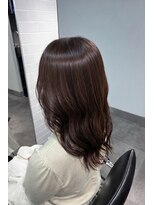 レリンク 横浜西口(LeLink) チョコブラウン×ウェーブヘア