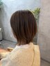【エリア初◎話題マイクロバブル無料】抜け感トレンドカラー+トリートメント