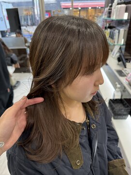 ジーナ 大宮(Zina) レディース/ブリーチ無しカラー/モカブラウン 目黒