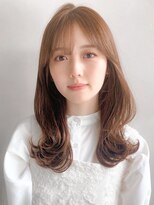 リヤン 表参道(lyann) イメチェン斜めバングクールショート前髪くせ毛風カール艶感