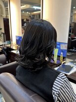 キャラ 池袋本店(CHARA) 通常のデジパは経験あるけどコテ巻き風パーマは初めてのお客様!