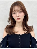 アッシュ 新杉田店(Ash)&nbsp;新杉田レイヤーカット韓国ダブルカラー顔周り前髪カットボブ