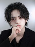 波巻きシャドウパーマ
