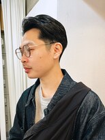クオート(quoit) 刈り上げツーブロック大人オールバック