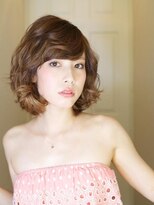 ロータス(Lotus)&nbsp;★03-6434-0383★　 【LOTUS】モテ・愛されミディアムパーマ