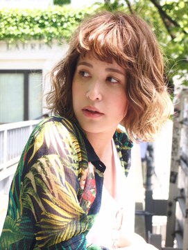 アクト(ACT) グレージュグラデーションボブ　表参道