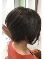 ゲリール 中野店(guerir hair+care)&nbsp;大人クール前下がりショート