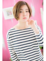 ミック 日暮里店(miq) クールに!スタイリッシュに!オトナ前下がりボブ