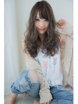 クラウン ヘアー(CLOWN hair)&nbsp;スモーキー感たっぷりの外国人風カラーでおしゃれヘアに