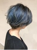 AFLOATアクセントカラー×グレージュ×ブルー